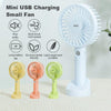 Compact Mini Rechargeable Fan - 1 Pc with 3 Adjustable Wind Speeds