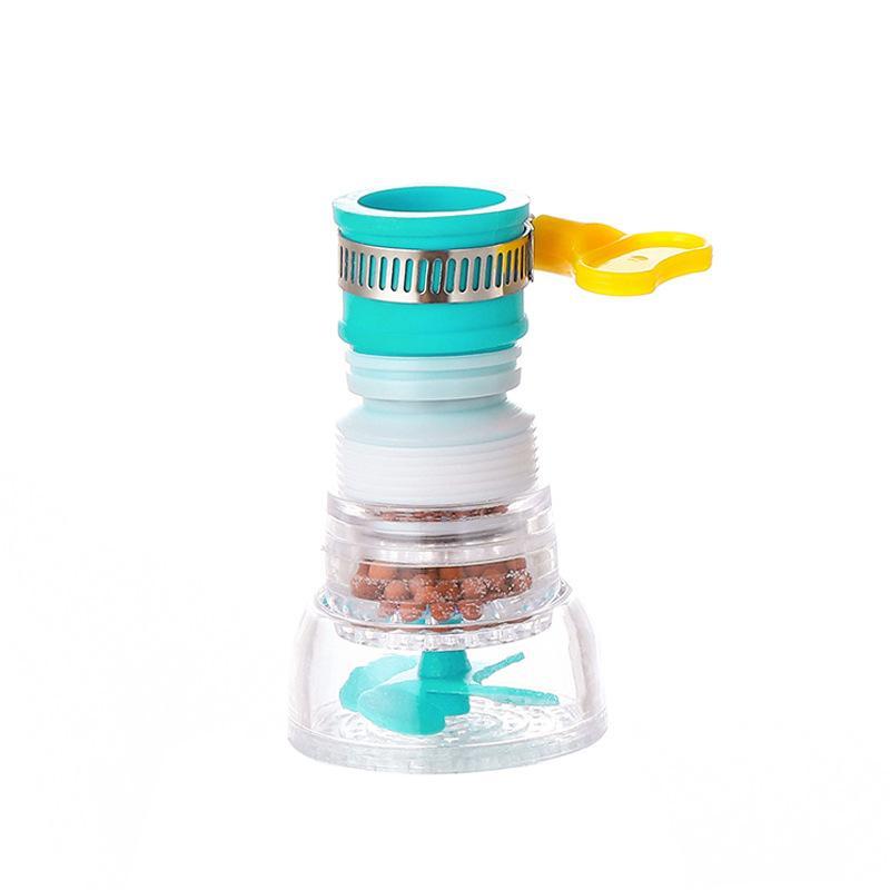 Toilet special faucet bubbler filter tip 360 degree rotating extended bubbler splash nozzle connector