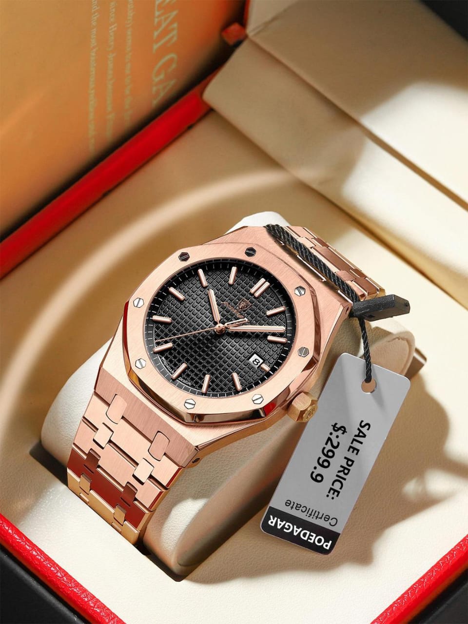 Swiss brand luxury men's watch new waterproof luminous luxury watch live foreign trade explosion a generation
