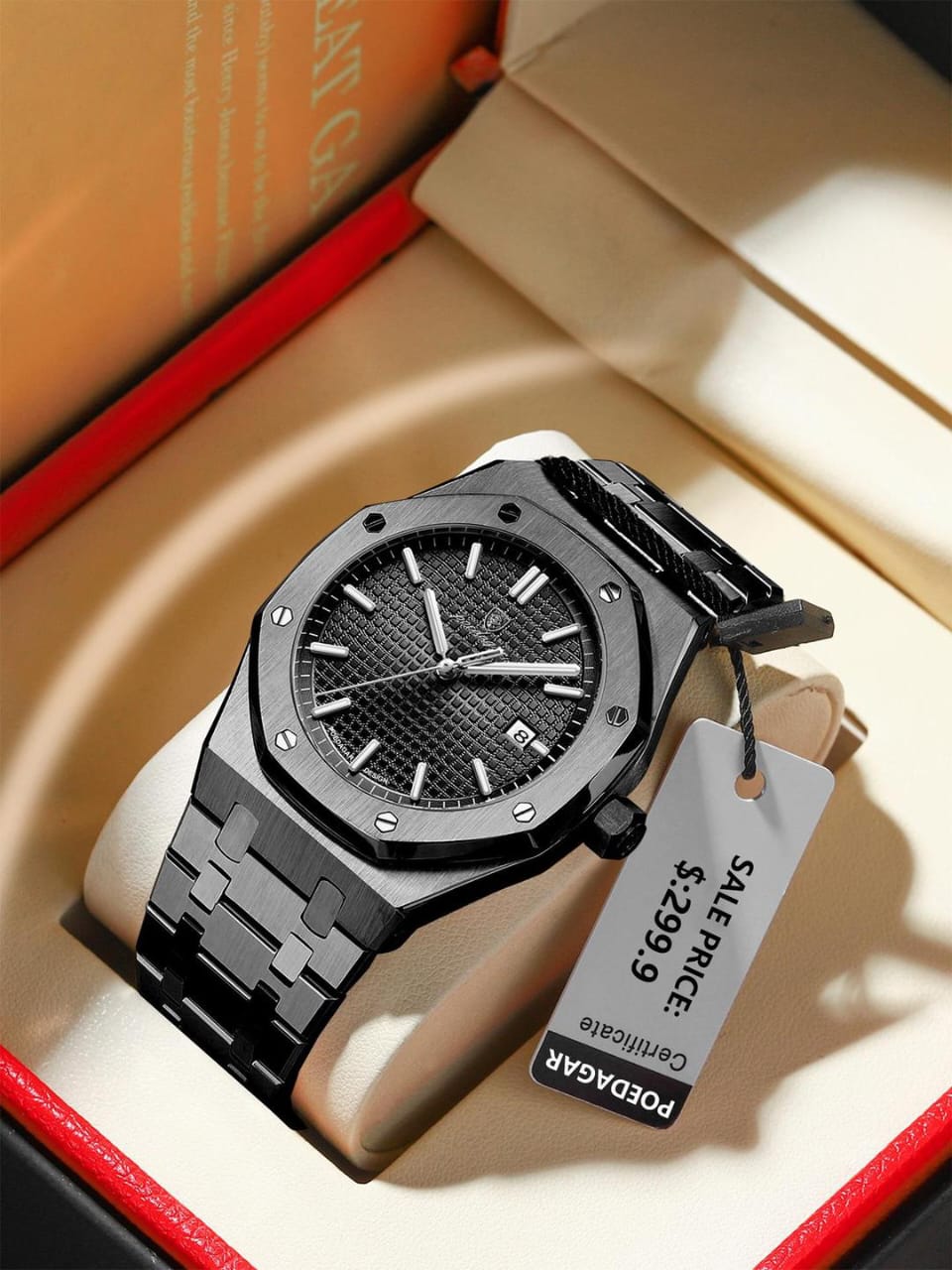 Swiss brand luxury men's watch new waterproof luminous luxury watch live foreign trade explosion a generation