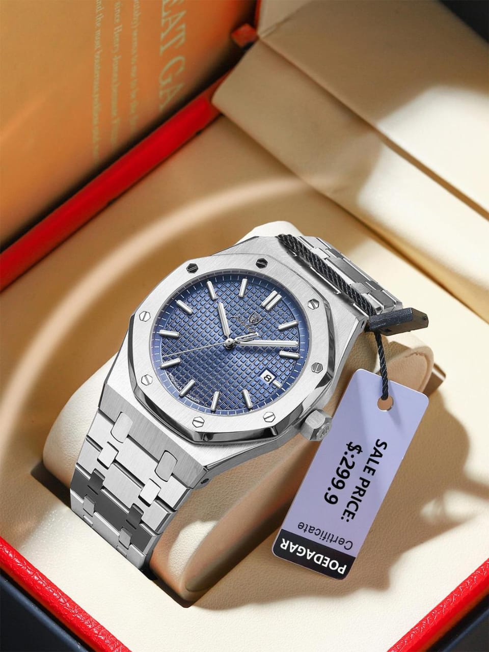 Swiss brand luxury men's watch new waterproof luminous luxury watch live foreign trade explosion a generation