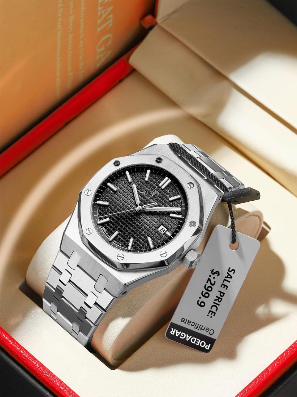 Swiss brand luxury men's watch new waterproof luminous luxury watch live foreign trade explosion a generation
