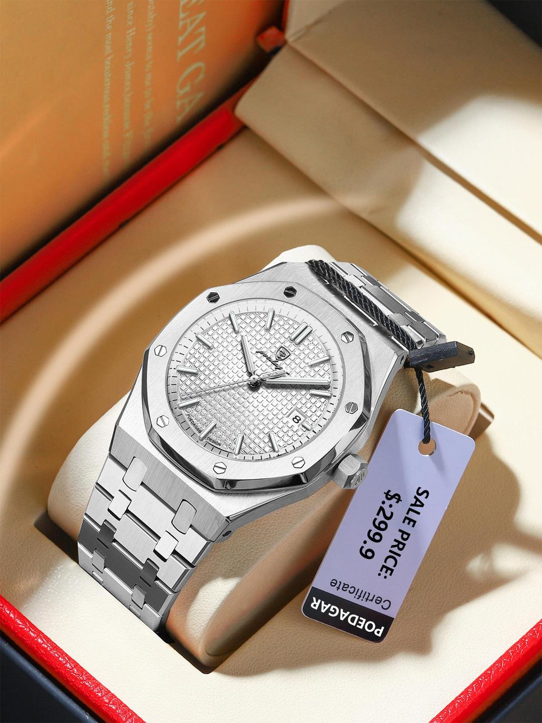 Swiss brand luxury men's watch new waterproof luminous luxury watch live foreign trade explosion a generation